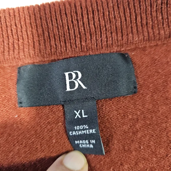 Banana Republic Men's Crewneck Sweater - Rust - Picture 5 of 11